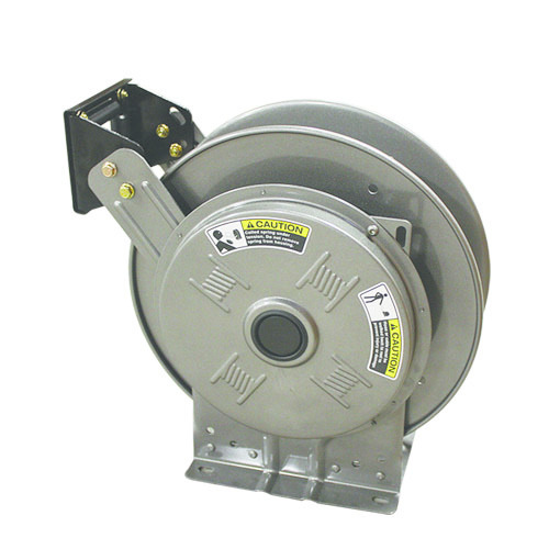Hannay Reel N816-19-20-10.5JTR Spring Rewind Carbon Steel Hose Reel with Stainless Steel Wetted Parts